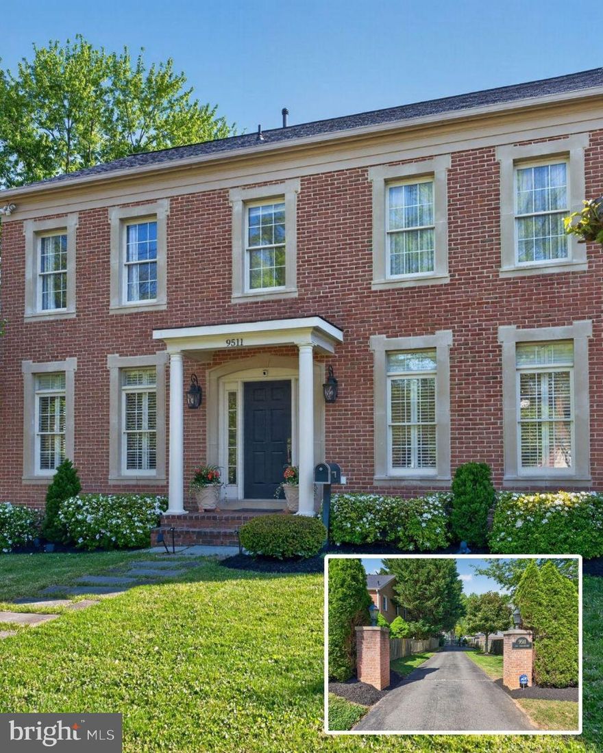 Elegant Private Driveway - Approach the house from Edgeley Rd., a quiet side street! This home offers a rare sense of privacy and retreat—set apart from the main road and designed for quiet, effortless access. Every detail reflects a commitment to quality, scale, and sophistication. With high ceilings and luminous interiors, refined architectural elements, and thoughtfully designed spaces, it sets the stage for both intimate moments and elevated entertaining. The main level showcases elegant formal and informal living areas centered around a striking fireplace, an open kitchen, and an expansive deck—an exquisite extension of the home, perfectly suited for unforgettable gatherings or serene and private outdoor living, including a resort-like pergola.

Ascending to the private quarters, four generously proportioned bedrooms and two impeccably appointed baths offer a tranquil retreat from the everyday. The primary suite is nothing short of exceptional—a sanctuary of comfort and sophistication featuring dual walk-in closets and a spa-inspired ambiance designed for rest, renewal, and quiet indulgence, including a separate bathtub and shower. The fully finished lower level presents a rare level of versatility, offering a beautifully appointed guest or in-law suite complete with a full bath, an office, and abundant storage—ideal for extended stays or bespoke lifestyle needs. Beyond the interiors, the home continues to impress with a two-car garage, private rear driveway access ensuring quiet and convenient entry, and a lush, secluded backyard, with its own dedicated entry—evoking the feeling of a private estate tucked within one of Bethesda’s most desirable settings.