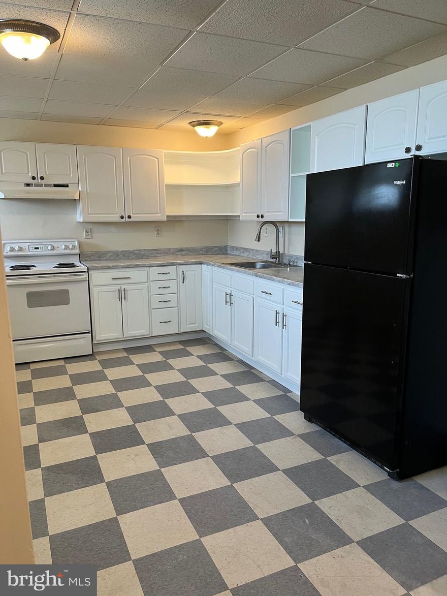 Freshened up 3 bedroom, 1 bathroom first floor apartment. Apartment has a new minisplit for A/C. Trash included in rent. Off street parking. No Smoking, No Pets. $50 nonrefundable application fee required per applicant and if selected $50 admin fee. 615 Min. Credit Score