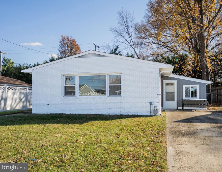 The house has just been fully renovated.  The kitchen features beautiful granite countertops from the previous renovation.  Come see it for yourself—you’ll love what’s been done! 
It’s a generous 4-bedroom home with the following new appliances: including:  washer, dryer, refrigerator, microwave, dishwasher, and gas stove. 
Don’t miss out on this freshly updated gem!