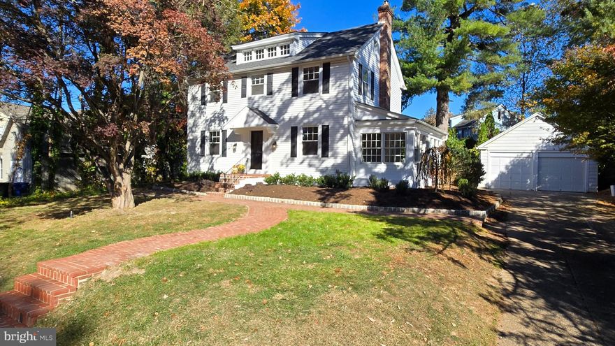 Nestled in the charming Glenside neighborhood, this exquisite Colonial home, built in 1920 and set for a stunning renovation in 2025, offers a perfect blend of classic elegance and modern luxury. Spanning 2,356 square feet, this residence features four spacious bedrooms and two and a half beautifully appointed bathrooms, ensuring comfort and style for all. Step inside to discover a warm and inviting interior adorned with crown moldings and rich wood floors. The heart of the home boasts a cozy brick fireplace, perfect for gathering on chilly evenings. Or step down into the bright and lovely sunroom with 3 walls of windows. The well-designed kitchen is equipped with high-end stainless steel appliances, including a self-cleaning oven and built-in microwave, making culinary adventures a delight. Enjoy casual meals in the charming breakfast area or host dinner parties in the elegant dining area. The outdoor space is equally impressive, featuring a lovely deck that invites you to unwind and enjoy the serene surroundings. With a detached garage and ample driveway parking, convenience is at your fingertips. This home is not just a residence; it's a lifestyle. Experience the perfect blend of historic charm and modern luxury, all while being part of a vibrant community. Don't miss the opportunity to make this exceptional property your own, where every detail has been thoughtfully curated for your comfort and enjoyment. Walking distance to the Keswick theatre and all the amenities of downtown!