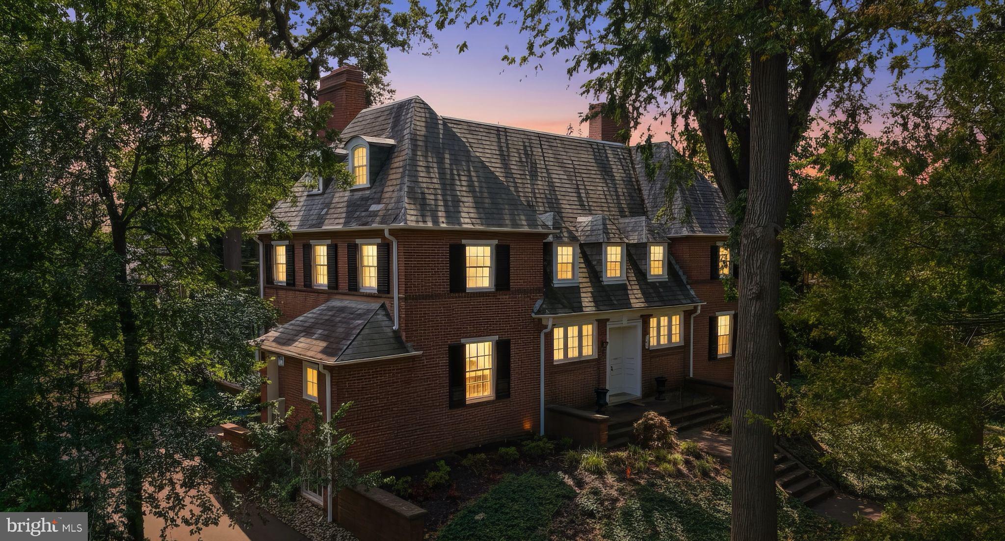 This beautifully updated 6 BR/4.5BA home in the heart of Guilford blends timeless architectural character with top-to-bottom modern updates. Perched on a hill across from Sherwood Gardens, it offers one of the most coveted addresses in Baltimore.
Inside you’ll find a fully renovated gourmet kitchen with marble countertops, top of the line appliances, and a beautiful eat-in sunroom with custom built-in bench seating. A stylishly designed dining room sets the stage for entertaining, while the cozy, light-filled family room is perfect for everyday living. Rounding out the main level is a beautiful office that blends original built-in shelving with modern design.
Upstairs, spacious bedrooms and all fully updated bathrooms provide comfort and style. The primary suite includes a large bathroom with soaking tub, oversized shower, dual vanities, and a walk-in closet. The finished basement offers a wet bar and plenty of room for entertaining and fun. Every space in this home is truly move-in ready.
This home has been meticulously maintained, with updates that include new flooring and a wet bar in the basement (2022), new septic system (2022), new roof (2023), and designer lighting installed throughout. Enjoy the convenience of being just a short walk to Johns Hopkins University, restaurants, and coffee shops. A rare opportunity in one of Baltimore’s most desirable neighborhoods!
