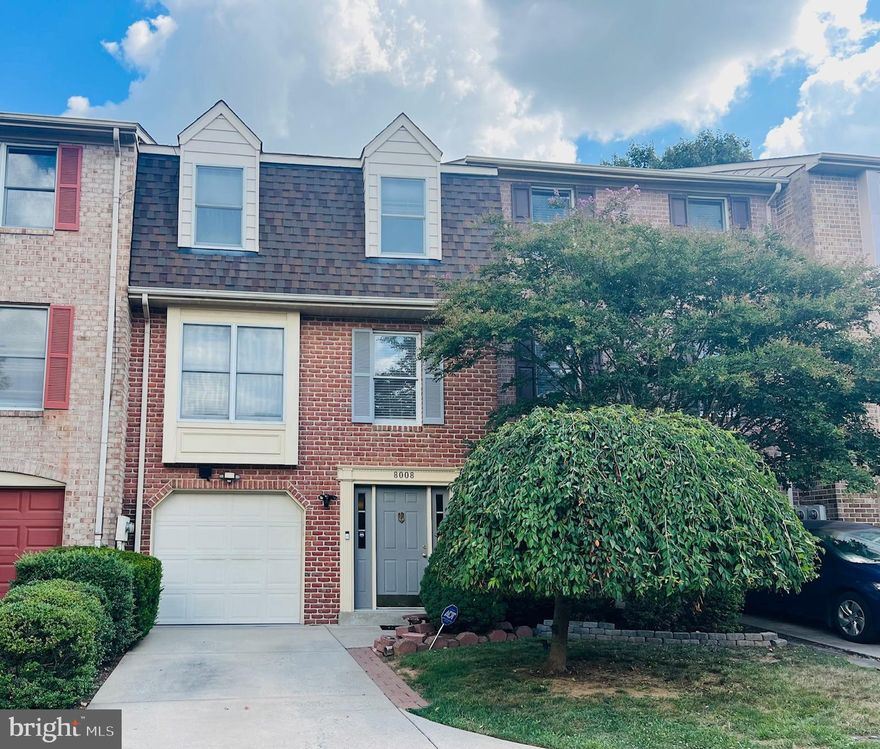 Interior Row House with 3 bedrooms, 2.5 baths on 3 floors with flexible spaces and open central floor plan. Deck off of Kitchen to be replaced before tenant moves in. Patio opens to first floor living space that makes a great home office or second den. First floor connects to the garage and has hall storage. Upstairs is the Eat-in Kitchen which opens to the deck and rear stairs, Dining room, half bath and living room. Upstairs are the bedrooms and full baths. Pets considered on a case by case basis with additional pet rent.