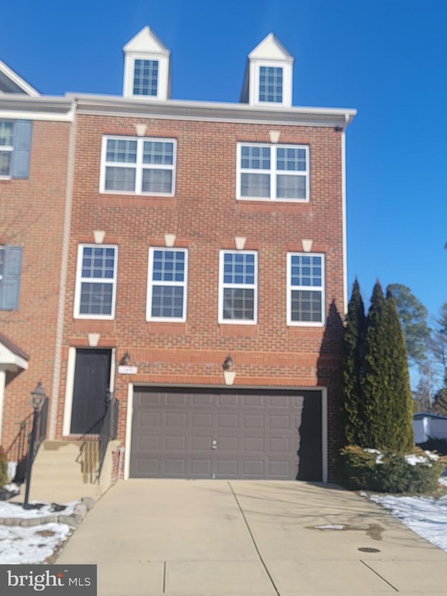 Spacious, well-maintained 2-car garage END-UNIT townhome offers 3 levels of living in the sought after community of Gleneagles.   This amazing TH contains 3 bedrooms, 2 full baths, and 2 half baths.  Generous sized primary bedroom with a large soaking tub, separate shower, walk-in closet. Upper-level laundry and storage.  Eat-in kitchen with stainless steel appliances leads out to the deck.  Finished open basement leads out to the patio and garage.   This lovely home offers plenty of outdoor living space for entertaining or just relaxing - a fenced-in yard with a deck, patio and shed.  

The community has a swimming pool, tennis courts, and a tots playground. Easy access Washington DC and Annapolis - Routes 495 and 295, Andrews and Bolling Joint Bases.  Plenty of shopping and restaurants!