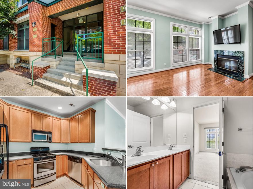 Charming 2-Bedroom Townhouse Condo in Fells Point - Don't Miss This Gem! Welcome to your dream home in the heart of Fells Point! This fabulous townhouse condo is a perfect fusion of comfort and elegance. Spanning approximately 1,400 square feet, the home features two delightful levels, each meticulously designed and offering many amenities. The property offers two generous bedrooms and two-and-a-half baths, ideal for modern living. As you enter, you'll be greeted by lustrous hardwood floors that extend throughout the entire first level and staircase, enhancing the charm and character of the home. You will fall in love with the gourmet kitchen, which will delight both cooking and entertaining. The property also boasts a dedicated laundry room for your convenience. The living area is a masterpiece of design, complete with a cozy gas fireplace to enjoy on chilly evenings. Plenty of storage space throughout the home ensures your living space remains uncluttered and well-organized. You'll never have to worry about parking - a dedicated parking space is included with this unit. Located steps away from restaurants, attractions, and commuter routes, this home puts you right in the center of it all. This location is ideal whether you want to enjoy a night out on the town or a quiet evening at home. This townhouse condo is a must-see, showcasing beautiful design elements and top-of-the-line features. Don't miss the opportunity to make this fabulous property your new home. Contact us today to schedule your tour!