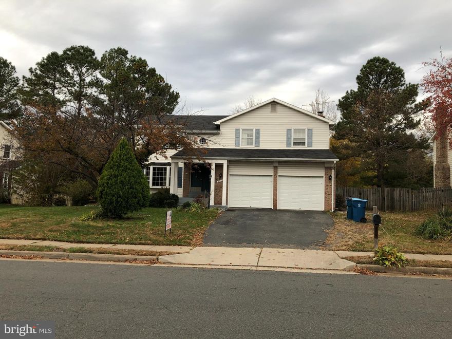 3 Level Single Family with 5 bedroom 3.5 Bath, Fenced Backyard is available for renting from 1st October  . Main Level Features : Separate Living Room, Separate Dining Room, Kitchen, Family Room with Cozy Fireplace, Laundry, Garage Access. Family Room lead to Spacious , Relaxing  Deck with fully fenced Backyard. Upper Level Features :   4 Bedrooms, 2 Full Bath,  up stair small living room.  Owner will use one garage. Repair deductible $150.  Tenant responsible for all utilities, Trash. Close to Shopping centers, Walmart, Costco, restaurants. Easy Access to I-66 and major routes. ** Pets will be accepted on case by case  basis**.  Available From 1st October.