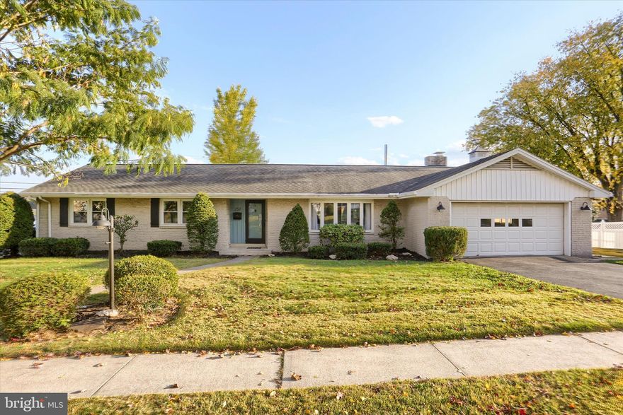 This charming home in the Borough of Hummelstown offers the perfect blend of convenience and comfort. Ideally located within walking distance to downtown, you’ll enjoy easy access to casual and fine dining, boutique shopping, and community amenities — plus it's only a quick five-minute drive to downtown Hershey.  Designed for easy one-level living, the home features a spacious kitchen with abundant counter space ideal for meal prep and entertaining. The inviting family room includes a cozy fireplace and opens to a large patio with trellis above, perfect for outdoor relaxation. Beautiful hardwood floors flow throughout most of the home, and the main-level laundry is conveniently located near the bedrooms.  Additional features include a two-car garage, driveway parking, and available on-street parking. Important updates include replacement windows, central air, and a heat pump HVAC system for year-round comfort. The property has also operated successfully as an Extended Stay Rental since 2023, offering optional income potential for the Investor buyer.  A wonderful opportunity to enjoy the charm of Hummelstown and proximity to Hershey attractions — don’t miss it!