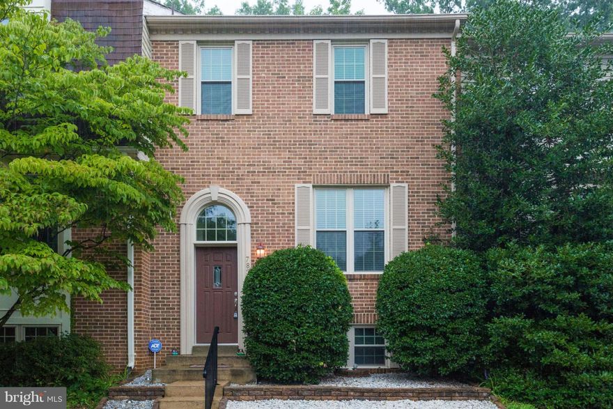 Welcome home to your updated townhouse w/ new windows&doors(2017), SS appliances(2016):washer/dryer(2016):WH(2016),wood floors:water filter(2017):HVAC (2013). Enter in to the 2 story foyer, move to the lovely open kitchen w/ a separate dining area & sliding glass doors to a deck surrounded by trees! 3 bedrooms upstairs w/ 2 full baths & 2nd family/rec room in basement w/ walkout to private patio!