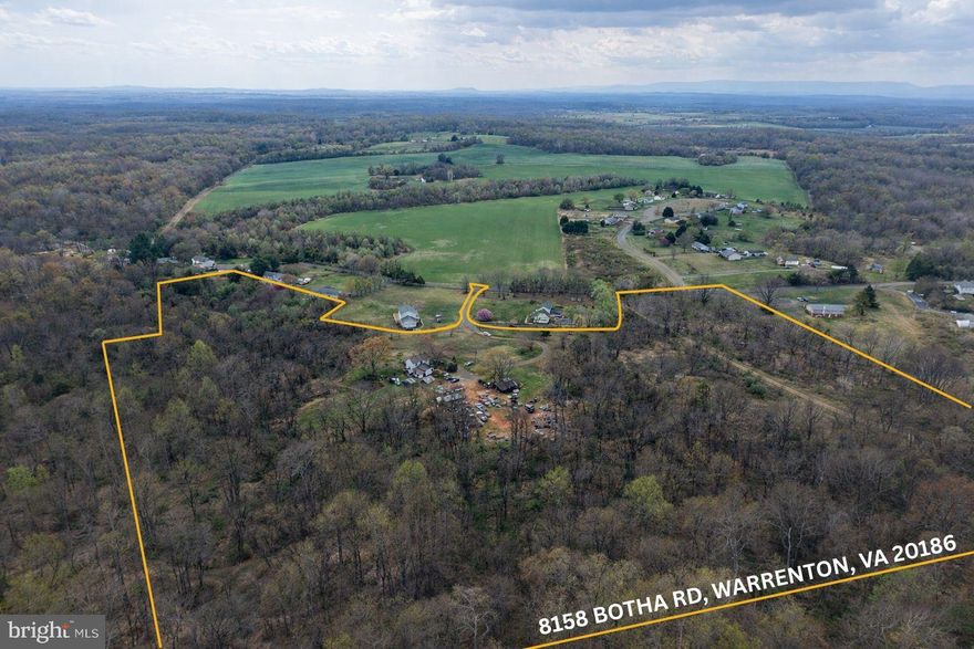 Do not visit without appointment.
Ideally situated just outside the town of Warrenton with convenient access to Route 17, this property offers both accessibility and versatility. Located within approximately an hour of Washington, DC and Fredericksburg, it presents an excellent opportunity for a private estate or a multi-family development.

Zoned R-1 Subdividing  is possible but a state road would need to be put in as each residential lot would need 135 feet of road frontage.

The property includes a tenant-occupied residence. The home is in poor condition and will convey strictly as-is. The seller requests up to 90 days from settlement for the tenants to vacate. Please note that showings are limited to the exterior only, with no interior access available at this time.