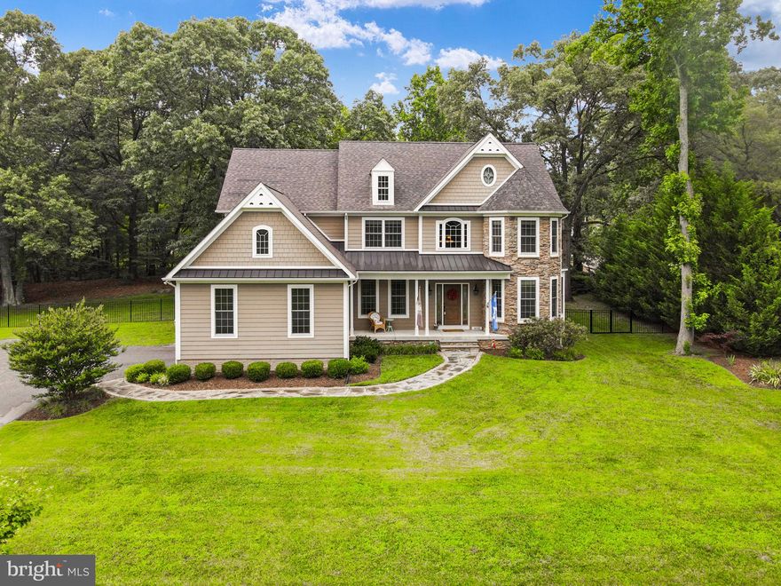 **“ Military buyers presenting a Certificate of Eligibility associated with a formal offer can assume a 2.5% loan through a VA benefit transfer in 6 to 8 weeks.” (painting in progress -basement rec. room, stairwells & foyer)***SEVERNA PARK SCHOOLS***GORGEOUS COLONIAL ON ALMOST AN ACRE WITH GOURMET KITCHEN (STAINLESS & 48" CABINETS)***WALK IN PANTRY ***PRE-ENGINEERED HAND SCRAPED HARDWOODS***FANTASTIC MOVE-IN CONDITION***CHARMING SCREEN IN PORCH WITH FENCED IN REAR PARK LIKE BACKYARD***GAS HOOKUP IN PLACE FOR GRILL OR SPACE HEATER ON PATIO***BEDROOM ON MAIN LEVEL AND 4 SPACIOUS BEDROOMS ON UPPER LEVEL***RADIANT FLOORING IN PRIMARY BATHROOM***UPSTAIRS LAUNDRY ROOM***WOODBURNING FIREPLACE CAN BE CONVERTED BACK TO GAS***PREWIRED FOR SURROUND SOUND IN FAMILY ROOM ***BASEMENT HAS A WALK-OUT REC ROOM AND ADDITIONAL ROOM FOR POSSIBLE GYM, GAME ROOM WITH A FULL BATH AND PERFECT SET UP TO ADD A CLOSET***TONS OF STORAGE SPACE***CUSTOM WINDOW TREATMENTS***HVAC NEW FAN MOTOR ***WOODLAND ESTATES IS A CHARMING ENCLAVE WITH A SHORT DRIVE TO SEVERNA PARK FOR RETAIL & DINING OPTIONS AND LESS THAN 2 MINUTES TO I-97***BALTIMORE AND ANNAPOLIS TRAIL IS JUST WALKING AND BIKING DISTANCE. pending release