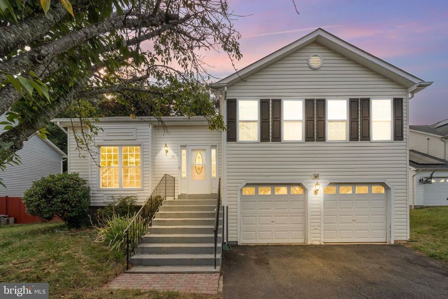 Welcome to this beautifully maintained 4-bedroom, 3-bathroom home in the desirable Devon Green neighborhood of Stafford. With 2,574 sq. ft. of living space, a 2-car garage, and a versatile floor plan, this home offers plenty of room for both daily living and entertaining.

Inside, you’ll find a light-filled living room, a cozy family room, and a large recreation room perfect for gatherings. A den/office and exercise room provide dedicated spaces for work and wellness. The kitchen features granite countertops, laminate and tile flooring, and easy access to the dining area.

The home is move-in ready with practical updates, including an HVAC system (2020), water heater (2018), and a heat pump (2014). The carpet will be professionally cleaned and re-stretched prior to closing.

Step outside to enjoy the fenced backyard with a covered porch, patio, pond, and shed—ideal for relaxing, entertaining, and gardening.

Perfectly located minutes from I-95, Quantico, for commuters and shopping (Potomac Mills, etc.), this home combines comfort, convenience, and value. Don’t miss the opportunity to make it yours!