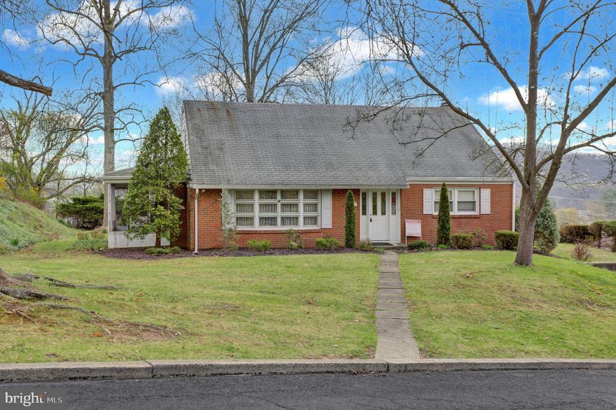 OPEN HOUSE Sunday April 19th from 1pm-3pm! Incredible opportunity in the Schuylkill Haven School District! Whether you're looking to create your dream home or add to your investment portfolio, this property is full of potential.

Located in a quiet, established neighborhood, the home sits on a flat lot with mature shrubbery that provides a sense of privacy in the backyard.

Inside, you'll find a HUGE living room filled with natural light from a large picture window, along with a separate dining room that leads to a screened-in sun porch—perfect for relaxing or entertaining. The eat-in galley kitchen is ready for your personal touch, and the main floor laundry adds everyday convenience with a newer washer and dryer.

The flexible layout includes two bedrooms and a full bath on the main level, ideal for a first-floor primary setup. Upstairs, you'll find two additional spacious bedrooms and another full bathroom.

The basement offers high ceilings, a man door to the driveway, and roughed-in plumbing for a potential third bathroom—providing excellent finishing potential and added value. The oversized 1-car garage includes a workbench and offers space for additional storage or even multiple vehicles.

Bring your vision and make this home your own! Due to a heating issue, this property is being sold cash only, as-is.  Ask about a Renovation loan!