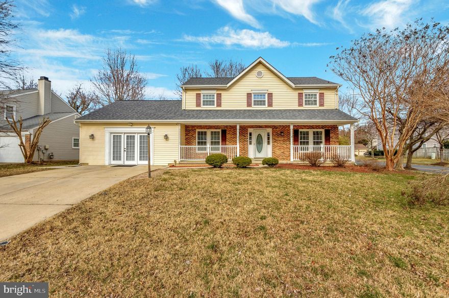 **THIS WILL NOT LAST *

This well-maintained Colonial Style home has over 2500 square feet with a wonderful huge corner lot with a fenced-in back yard and a deck great for grilling and entertaining.

This home has an open kitchen that leads to a nice size living room with a cozy fireplace.

In addition, there is a large bonus room that you can use for family entertainment, a gym, or even an additional bedroom, with the amount of space in this house the possibilities are endless. There are is a hard-wired security system that covers

This 4-bedroom 3 bathroom is in a great location. Just minutes from all the amenities with less than 1 block away from Dorchester community walking trail around 2 large lakes, community center with swimming pool, kiddie pool, playground, and tennis courts, less than a mile from grocery shopping and 2 miles from St Charles Towne Center (mall).

It is conveniently located less than 5 miles access to RT 301 & 210 Indian Head Highway and offers an easy commute to DC, Virginia.  Welcome Home