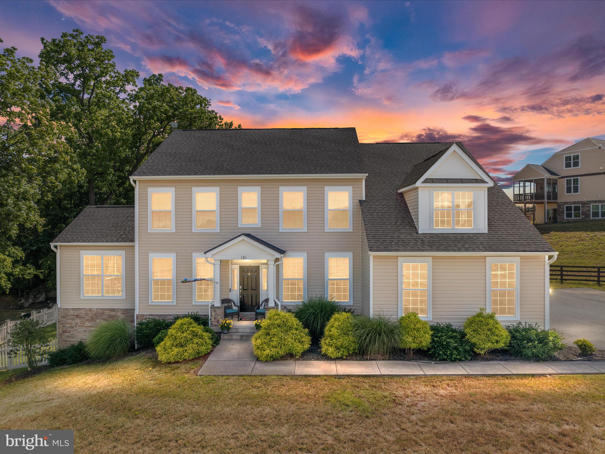 Welcome to 131 Chanterelle Ct.
Set on over 2 acres with beautiful mountain views, this home offers both space and charm. Inside, you’ll find an open floorplan filled with thoughtful details. The large, well-appointed kitchen features granite countertops, soft-close drawers, double ovens, and all the high-end touches perfect for both cooking and entertaining. It flows seamlessly into the inviting family room, where a pellet stove keeps the home cozy during colder months.
A private den/office, formal dining room, and formal living room provide versatile spaces for work or gatherings. Just off the main living area, a wonderful screened-in porch offers the perfect spot to relax or entertain while enjoying the view.
Upstairs, you’ll find 4 bedrooms and 3 full baths, including a spacious primary suite with a sitting area, two closets, and a luxurious ensuite bath with a soaking tub and walk-in shower.
The walkout basement is unfinished but offers a heated workshop area, rough-in for a full bath, and plenty of storage. Extras include a zero-turn mower, multiple shelving units, DogWatch fencing with two collars, a fenced backyard, and a playset.
Convenient internet options include Fox Wireless or Starlink. This is a wonderful home in a fantastic location—ready to welcome you home!