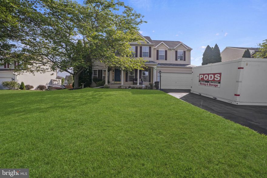 Great Location & Well-Established Community! Situated on a Cul-de-sac.  Within walking distance to schools, shopping, and restaurants.  Beautiful Colonial with full front porch with almost 3000 sq ft finished living area above grade.  Brick patio leads to the fully fenced beautifully landscaped backyard. LPV flooring throughout on the Main Level with open floorplan. Formal Living, Formal Dining, Home Office, and Gourmet Kitchen all on the main level. Kitchen offers cherry cabinets, stainless steel appliances, quartz countertops, center Island with eat in table space.  Abundant space in the family room with the 6 ft bump-out.  Luxury Primary Suite features 2 walk in closets and an additional 3rd closet & a makeup vanity.  The primary bathroom has dual vanities. 3 additional spacious bedrooms on the upper level.  Laundry room is located on the bedroom level! Unfinished walk-up basement with 3-piece bathroom rough in. All waiting your personal touches. Recently updated HVAC in 11/2018, Select Power Vent Hot Water Heater 6/2015. Extras are Water Softener System (2-3 years old), Humidifier, Reverse Osmosis Filter System at the kitchen sink (Installed within past 30 days) & 2 Envi Wall Mounted Heaters (family room and owners suite) & Radon Mitigation System. Roof was replaced approx. 2019.  Quick access to Rt 28/17/29.