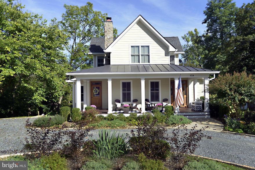 Just reduced!  Now priced below assessment.  Main floor master, guest suite in LL, 3BR/loft upstairs.  Open floorplan with great room, open kitchen/brfst bar, and finished rec room, gym, wetbar.  Custom built in 2008 on 1/2 acre treed lot with circular drive.  All new landscaping/hardscaping with room for a pool.  100 yr old stone springhouse provides add'l storage.  This is the one you must see!