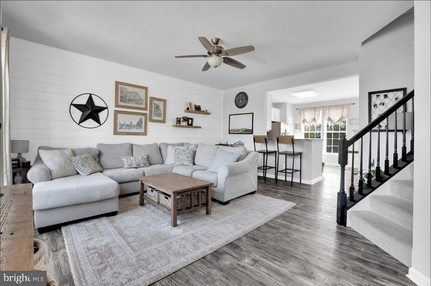 Welcome to 25336 Sweetness Terrace, a well-maintained, move-in ready townhome offering three fully finished levels in the highly sought-after Kirkpatrick Farms community. This home features a 1-car garage, 9+ ft ceilings, and a spacious, open layout that’s both functional and inviting. The large eat-in kitchen boasts granite countertops, a brand new stainless steel refrigerator and microwave, and a stainless steel dishwasher, perfect for everyday living and entertaining. Upgraded Lifeproof LVP flooring on the main level (2018) and lower level (2022), along with new carpet upstairs (2023), add comfort and durability throughout. The upper level offers generously sized bedrooms, while the lower-level recreation room features a cozy fireplace, creating the perfect spot for relaxing or hosting guests. Step outside to a fully fenced yard with a stamped concrete patio (2020) — ideal for outdoor enjoyment. Additional updates include a new washer and dryer (2023) and hot water heater (2022). Located in a vibrant, amenity-rich community, residents enjoy access to a clubhouse, pool, fitness center, playgrounds, and walking trails. This home blends thoughtful upgrades with everyday comfort — a true gem in Aldie!