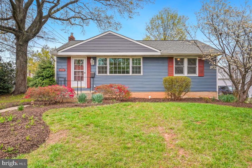 A REMARKABLE EXPANDED RAMBLER! Welcome Home..... This Original Owner Home features an Incredible Addition that May Double the Size of Your Main Level Living Area!! Beautifully Remodeled and Tastefully Renovated the Kitchen features Maple Wood Cabinets, Granite Counters and is  Attached to the Family Room with Stunning Pine Wood Floors! Flexible Dining Options are Ideal for Large Gatherings. A Beaming Bay Window with Natural Sunshine Streaming in, Open French Doors to a Secluded Deck, Quiet Brick Patio Area & Sweet, Fenced Yard. Stretch Out within 4 Bedrooms 2 Baths with A Primary Suite on the Main Level. Solid Hardwoods in the Original Area & Luxury Vinyl Plank. More Joy Awaits You in the Lower Level  featuring a Play Room for All Ages with A Newly Renovated and Spacious Full Bath. Upgrades Include Newer Roof / HVAC System / 200 AMP Electric Service / Vinyl Siding & Replacement Windows. A Quick Walk to Metro, Bus Stop, Shopping, Restaurants & Glorious City Parks! 28 Acres at Glenview Mansion Surrounded by 153 Acre Civic Center Parkland. A Neighborhood Favorite ..... "Snow Hill" / Tennis   Pickle Ball / Hiking Paths / Rock Climbing & Nature Center. So Many City Parks  You'll Fall in LOVE with Silver Rock