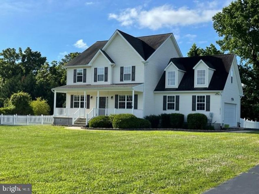 Colonial Country Charm! You will appreciate this well maintained home sitting on a level tree lined yard with over 1.4 acres .   Plenty of room to roam on the main level  with 2 front rooms,  and a dining room all with hardwood flooring.  Classic kitchen opening to a cozy family room.  Upper level consists of 4 gracious bedrooms to include spacious primary bedroom with adjoining primary bath complete with dual sinks, whirlpool tub, separate shower, and walk in closet. Substantial bonus room above garage makes for a 5th bedroom/play room/ office, etc. The upper level hall bath has dual sinks also!  Nicely  finished lower level boasting of high ceilings, recessed lighting. and bar providing a  great entertaining space plus a full bath. Unfinished area for that needed storage.  Relax and retreat on the back deck overlooking a fenced yard in a park like setting.  Plenty of parking with long paved driveway and over sized two car garage. No HOA