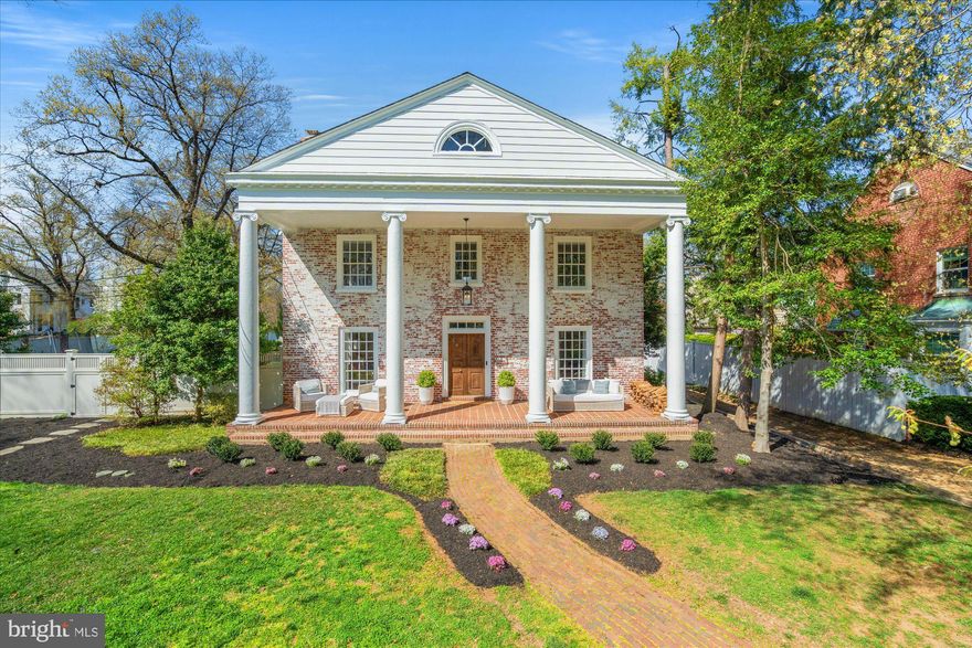 Available for only the second time in nearly 70 years, 3904 18th Street is a truly gracious, one of a kind southern-style colonial on a generous, flat double lot in the heart of Crestwood.  Built in 1939, this stately home is ideally located on a quiet bend of the Piney Branch tributary of Rock Creek Park.  The center hall, whitewashed brick home is ideal for both indoor and outdoor entertaining and as well as effortless daily living.  The large formal living room features double exposures, a wood burning fireplace and stunning built-in cabinetry.   The living room opens to the rear sunroom which is lined with windows and built-in bookcases and provides direct access to the expansive rear yard and gardens.  The modern, updated kitchen features stainless steel appliances, granite counters, a huge pantry cabinet and a lovely informal eating space.  The more formal dining room is dinner party ready with double exposures and space to seat 10 or more comfortably.  A renovated half bath and large coat closet complete this level.  Ascend the beautiful original staircase the second level and the home’s light-filled, king-sized primary suite with a large walk-in closet and recently updated en-suite bath.  Two additional spacious bedrooms, each with generous closets and a renovated hall bath complete this level.  The third level is home to a spacious fourth bedroom, a charming office space, a large, finished storage room that could be converted to a fifth bedroom and an updated full bath with all new lighting and tiling.  The recently renovated lower-level features a lower-level family room, a large game room/exercise space, custom built-ins, a huge laundry room with exceptional storage and a new full bathroom.  The lower-level utility room houses a brand new (2025) air conditioning system, a brand new (2025) hot water heater as well as additional storage.  The level, one-third of an acre lot offers endless possibilities.  With room for a pool and pool house, an expansion of the current house, or both, the fully fenced in parcel with in-ground sprinkler system is a rare find in the heart of DC.  A detached, oversized two car garage and separate storage building can be found at the end of the recently re-built pea gravel and brick driveway.  Come make this home your “forever” home today!