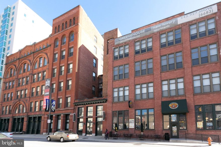 DISCLOSURES:
Unit photos are not of actual unit
Units are unfurnished
Pricing and availability can change without notice

RENT SPECIAL:  
None


***** DOWNLOAD DOCUMENT FOR QUALIFICATION REQUIREMENTS *****

One Bedroom -  715 SQFT – 800 SQFT  -  starting at $1325.

The Greenehouse is a Historic warehouse turned charming loft-style apartments in downtown Baltimoreâs famous Inner Harbor. 

UNIT FEATURES: Modern, fully-equipped kitchens with granite countertops, stainless steel appliances, and breakfast bar, fully renovated floorplans, dramatic ceilings ranging 12-18 ft, Original, historic, and/or brand new hardwood floors, with some units fully carpeted, charming exposed brick walls, Central A/C and heat

INCLUDED AMENITIES: Fully-equipped fitness center with flatscreen TV, kettlebells, resident roof deck with outdoor seating, on-site laundry facilities, controlled building access, pet friendly 

SERVICES OFFERED: 24-hour emergency maintenance, online resident portal featuring rent payments and work order entry for your convenience, check out our partnership with Rhino that replaces the need for an upfront deposit.

NEIGHBORHOOD FEATURES: Walking distance to the University of Maryland, University of Maryland Medical Center, Camden Yards Baseball Stadium, and M and T Bank Stadium. Convenient to several bars and restaurants, such as Potbelly Sandwich Works, Frank and Nicâs, Pickles, Sliders, and Jimmy Johnâs

Walk Score: 94
Transit score: 100
Bike Score: 83

DISCLOSURES:
Unit photos are not of actual unit
Rent starts at $1320
Units are unfurnished

RENT SPECIAL: 1 monthâs rent free on a 13-month lease with approved application!