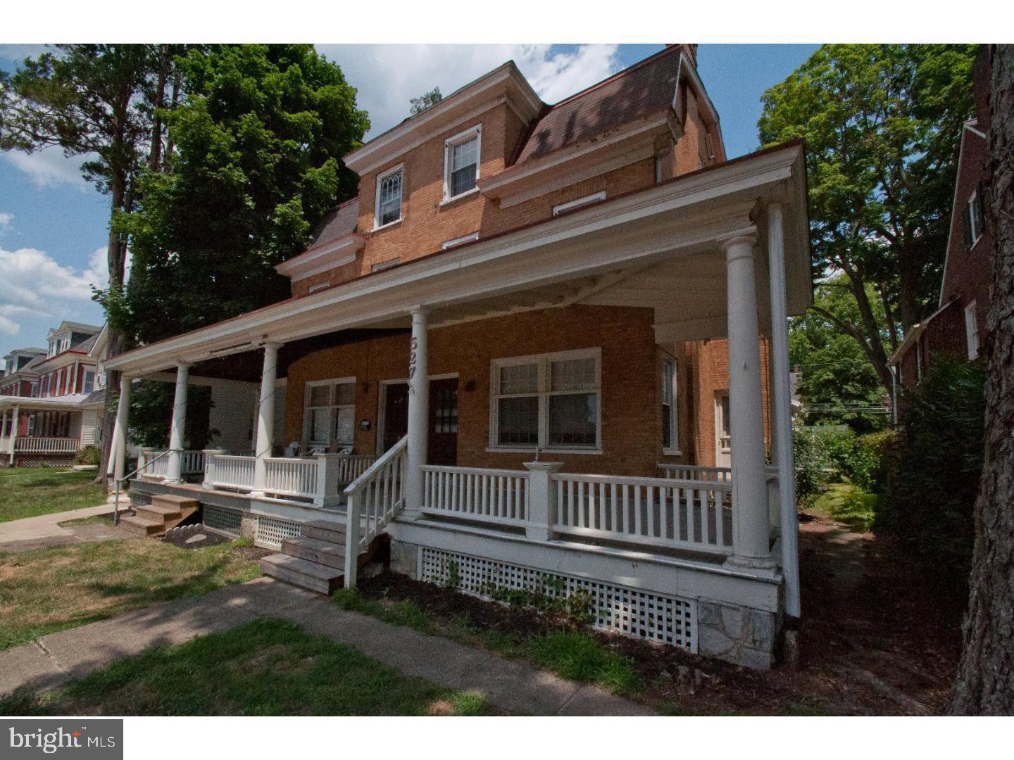 Only 1 designated full-time college student can reside here: Available 1st-2nd week of July. Rare 3 story twin-: 4-bedroom opportunity in the Borough of West Chester. Large front open porch, e/f lg LR w/ f/p. stairs to 2nd floor. Updated kitchen, full bathroom. Rear yard and parking for 1+ cars. Onsite coin-operated laundry. 2nd Floor has 2 lg bedrooms, 3rd floor 2 decent size bedrooms. Fantastic location easy walk to anywhere in the borough. Pets are determined on a case-by-case basis. Please only inquire if your total gross monthly income is at least 2.5 times the asking rent, credit scores of at least 620+ and a minimum of 2-3 month's rent up front at signing of the lease.
Primary Bedroom: 2nd fl. 14 x 14
Bedroom: 2nd fl. 14 x 14
Bedroom: 3rd fl. 14 x 14
Bedroom: 3rd fl. 10 x 12
Kitchen: 2nd fl. 16 x 10
Living Room: Main fl. 15 x 12