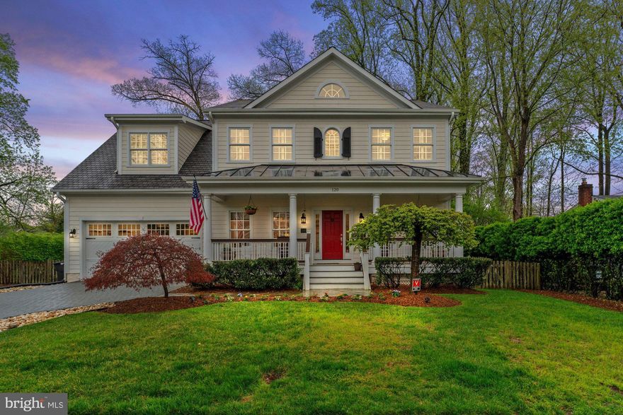 Extraordinary Vienna Craftsman by JP Brehony and Dan Somerville, located in the heart of Downtown Vienna on a private 0.25-acre lot! This thoughtfully designed home offers 6 bedrooms, 5 full bathrooms, and 4,361 finished square feet across three spacious levels. A charming front porch welcomes you inside to an open foyer, home office, formal dining room, and a gorgeous great room featuring coffered ceilings, built-ins and a stone fireplace. Gourmet kitchen with granite countertops, stainless steel JennAir appliances, plenty of cabinetry, double ovens, a five-burner cooktop, and both recessed and pendant lighting. The breakfast room includes a custom built-in banquette that’s perfect for casual dining. A mudroom and main-level bedroom suite/home office with full bath round out the first floor. Craftsmanship shines throughout with transom windows, detailed mouldings, and hardwood floors. Upstairs, the spacious owner’s suite includes custom window seats, built-ins, a refreshed en suite bath, and a custom walk-in closet. Three additional bedrooms each have en suite access, and there’s a well-appointed laundry room with built-ins and a sink. The walk-up lower level is perfect for entertaining or relaxing, with a large recreation room, gas fireplace, French doors that lead to the backyard, a media room, and a private sixth bedroom suite. Enjoy outdoor living on the back deck with a pergola, fenced yard, play area, storage shed, and mature trees. Two car garage with custom built in wall and ceiling shelving. All of this in a prime Vienna location, close to the W&OD Trail, local parks, downtown shops, restaurants, and the Metro. Cunningham Park/Thoreau/Madison Pyramid.