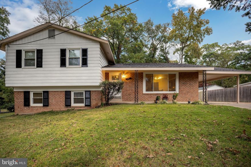 Experience the epitome of comfort in this 4-bed, 3-bath,split level home. Complete with a covered carport and driveway for multiple vehicles vehicles. As you step inside, an abundance of natural light bathes the open-concept living spaces, while the modern kitchen offers all the conveniences you desire. Step outside to a beautifully landscaped backyard, perfect for relaxation and outdoor entertainment. What truly sets this home apart is its prime location. You'll enjoy a plethora of amenities and convenient accessibility when living here. Imagine being walking distance to the  National Harbor, Tanger Outlets,and MGM National Harbor Hotel.  Fort Washington itself offers the ideal blend of suburban serenity and urban convenience, with parks, schools, and excellent transportation options at your fingertips.

Your dream home is right here. Whether you're drawn to the modern amenities, spacious living areas, or the unbeatable location, this property has something for everyone. Schedule a viewing today and imagine the possibilities of calling this property your new home.