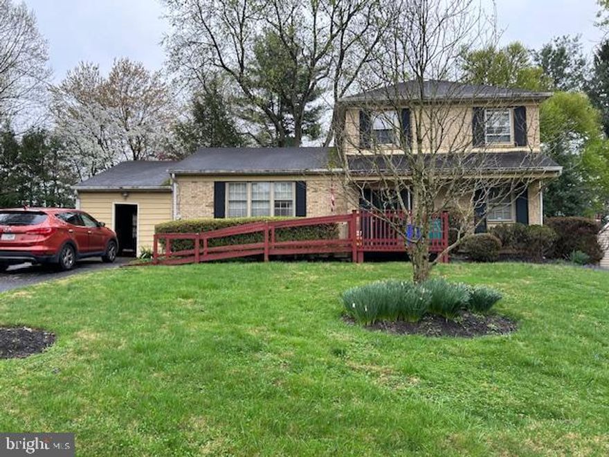 PRICE REDUCTION!! Excellent opportunity to purchase a spacious 5 bedroom 3 bath brick front split level  in the beautiful community of Manor Lake
at under market value!  Lots of space and great bones but the home needs updating and cosmetic work.
The AC/Heating system is new!  This property is being sold in "as is condition",  definitely worth checking this one out!!  Will not last long!!  Main level has 2 bedrooms ( one is being used a laundry room) - Heating is gas forced air, electric hot water heater - Formal dining room, family room off kitchen - kitchen pantry with breakfast nook - Cathedral ceiling - hardwood floors under carpet -brick wood burning F/P in family room - finished lower level, heated and room for additional rooms - upper level has 3 very good sized bedrooms and 2 full baths -  Primary bedrooms easily fits a King sized bed - Great front and back yard!
Home is zoned for Flower Valley Elementary School, Earle b. Wood Middle School and  Rockville High School - Nearby shopping... Rock Creek shopping center with Safeway, CVS, lots of shops and restaurants - 
50 yards to the entrance trail of Lake Frank which is part of Rock Creek Regional Park - Short drive to Metro rail  redline and  walk to bus stops.  Super location, close to ICC,  I270, I495....Perfect family home!!