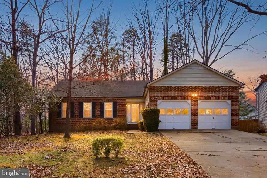 Welcome home to 11306 Regal Court, a charming all-brick rambler perfectly situated on a quiet cul-de-sac in the heart of Fredericksburg. This 3-bedroom, 2-bath home offers timeless curb appeal, a 2-car garage, and a beautifully maintained interior ready for you to move right in.

Step inside to find gleaming floors, abundant natural light, and a clean, neutral palette that complements any style. The spacious living areas provide a comfortable flow—ideal for everyday living or entertaining. The bright kitchen features ample cabinet space, stainless steel appliances and easy access to the dining area and backyard perfect for weekend gatherings.

The primary suite boasts its own private bath, while two additional bedrooms offer flexibility for family, guests, or a home office. Outside, enjoy a level yard with mature landscaping and plenty of room to relax or garden.

Conveniently located near shopping, dining, and commuter routes, this home combines classic charm with effortless convenience.