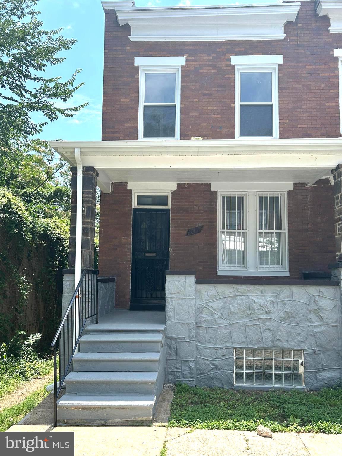 Completely renovated end unit on a dead end block. Home features 3 bedrooms and 1.5 bathrooms. Brand new kitchen with white cabinets, granite countertops, and new stainless steel appliances. Brand new HVAC system. Brand new bathrooms. The unfinished basement has been refined to include plenty of storage, a laundry area and imaginable space. New flooring throughout! Brand new deck. Welcome to your new home!