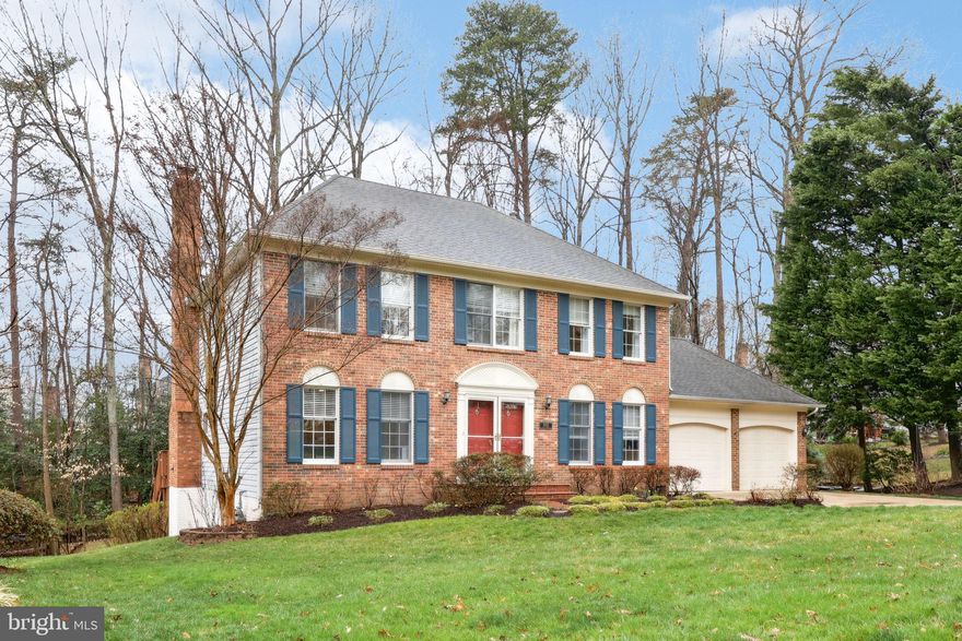 This GORGEOUS Brick colonial is situated on one of the BEST lots in the highly sought-after neighborhood of South Run Forest. Setback from the road, surrounded by mature trees and features a flat backyard with grassy areas and room to play - an outdoor entertainer's dream!  This desirable home is located within the boundaries of the highly ranked Lake Braddock school pyramid and the elementary school is Sangster Elementary School. 

This beautiful home exudes charm and curb appeal, with a beautiful French front door that sets the tone for what lies inside. Step into a warm and inviting foyer where gleaming hardwood floors flow throughout the main level and recessed lighting adds a modern touch throughout. A formal dining space offers a lovely setting for large gatherings, while the main-level office provides a quiet place to work.

The open concept family room, featuring a classic brick fireplace, sits just off the kitchen, creating the perfect spot to relax. The Gourmet Kitchen boasts bright white cabinets, stainless steel appliances, and plenty of counter and cabinet space, with a charming breakfast nook overlooking the backyard and access to the screened-in porch. The walls of windows bring tons of natural light to these spaces as well.

Upstairs, the luxurious King size Primary suite offers a private retreat with an ensuite bathroom and a walk-in closet. There are 3 additional bedrooms on this level, plus a large full bathroom in the hall with expansive countertop and storage vanity.

 The lower level features a HUGE Recreation Room, perfect for entertaining or spending time inside on a rainy day. Access to the flat backyard is through a sliding glass door which brings in natural light to this space. There is also a legal bedroom with loads of storage options and a full bath on the lower level.

The exterior features a well maintained Screened-in Porch, seamlessly connected to a traditional outdoor deck space—ideal for enjoying the partially wooded backyard views, awesome play spaces and the plush green yard. The property also boasts great landscaping and an attached two-car garage with additional driveway spaces.

Conveniently located near Lake Mercer, where you can enjoy kayaking, the nicely paved trail and taking in the serene views, as well as South Run park/South Run Rec Center and other nearby outdoor spaces, this home offers plenty of opportunities for outdoor recreation. Huntsman Park, with its expansive 110 acres and scenic walking trails, is just a short distance away, perfect for nature lovers. Commuting is a breeze with easy access to Fairfax County Parkway and a 10 minute drive to Franconia-Springfield Metro station. Huntsman Square Shopping Center is also nearby, offering a variety of conveniences, including Starbucks, Giant Food, and Eat Pizza.  Additionally, the property is situated within the boundaries of the highly rated Lake Braddock school pyramid.  The property truly has it all.  Don't miss out on the chance to make this home yours. Book a tour today!