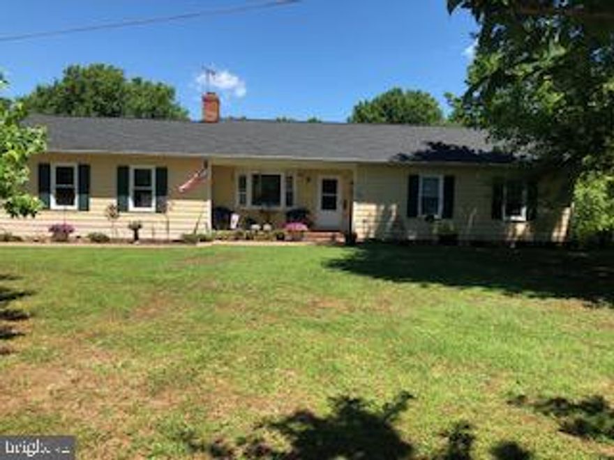 SPACIOUS RAMBLER ON A QUIET ROAD JUST ACROSS COUNTY LINE ON A  GORGEOUS LOT.   WITH 2 BEAUTIFUL WOOD BURNING FIREPLACES AND A LOVELY BAY WINDOW.   MASTER BEDROOM WITH HIS AND HER CLOSETS WITH A HALF BATH AND LOTS OF STORAGE THROUGH OUT.   EXTRA LARGE FAMILY ROOM FOR THE WHOLE FAMILY TO ENJOY.   BASEMENT HAS A BEDROOM, LARGE BATH AND SITTING AREA ALL WITH CERAMIC TILE AND THE BEAUTIFUL FIREPLACE.   NEW SEPTIC PUMP, WINDOWS WITH A WARRANTY,  JES WATERPROOFING AROUND THE BASEMENT  AND NEW ROOF AND SHED ROOF IN 2017 PLEASE NOTE CURRENT TENANT IS PACKING UP TO MOVE SO PLEASE LOOK BEYOND  THE BOXES.