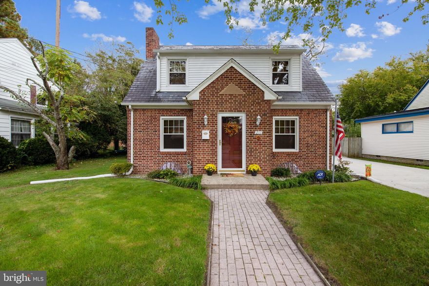 Check out this adorable brick home located in the heart of Salisbury with detached brick garage, storage shed, patio, oversized concrete driveway & fenced yard for lots of privacy.  This home has been meticulously cared for by the owners for the past 35 years leaving nothing to do except move in!! Walking into the home you will find an open floor plan with beautiful natural hardwoods throughout that have been recently stained & sealed!  To the left you'll find a spacious living room with a beautiful wood burning fireplace and to the right you'll find your dining area.  The adorable kitchen has been opened up and is completely open to the dining and living areas with a center island giving some definition to the spaces while still allowing you to enjoy the company of family and friends.  Directly off the kitchen to the rear of the home is a full size basement where you'll find the washer and dryer and plenty of room for storage.  Upstairs you'll find two adorable bedrooms also with beautiful hardwood floors & a remodeled full bath.  The home sale will also include custom faux wood blinds throughout. This well-kept home will NOT last long- if you're looking for quaint, charming & Move In Ready- you've found it!