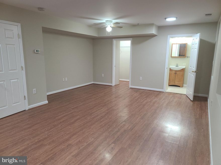 Spacious Studio Apartment located minutes from the Inner Harbor and Ball Park. EZ access to the light rail stop. This second level studio offers a lovely spacious floorplan with modern kitchen, Full Bath with a lovely walk in Shower, Separate walk in closet with tons of storage. Secured building with gated entrance. Unit has FHA and Central A/C. Free Laundry in building for tenants use. Several parking garages available offering monthly parking packages. Light Rail Access. Quiet building with long term tenants. Small pets may be considered. Ready to move in.