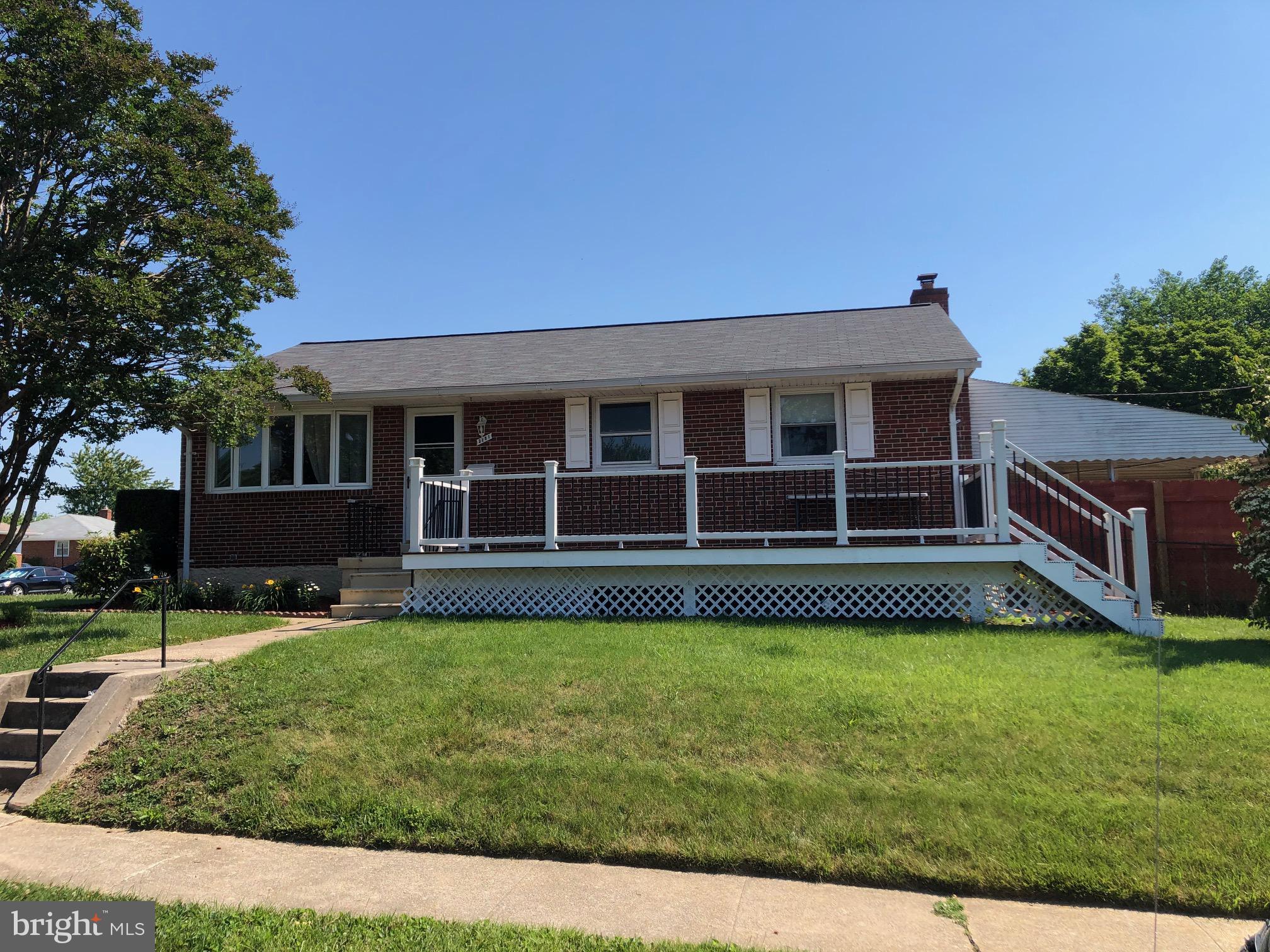 Beautiful and huge corner lot with fenced yard and huge drive for more than 4 or 5 cars. The house freshly painted and new carpets. Also, brand new patio. it is priced to sell quickly.