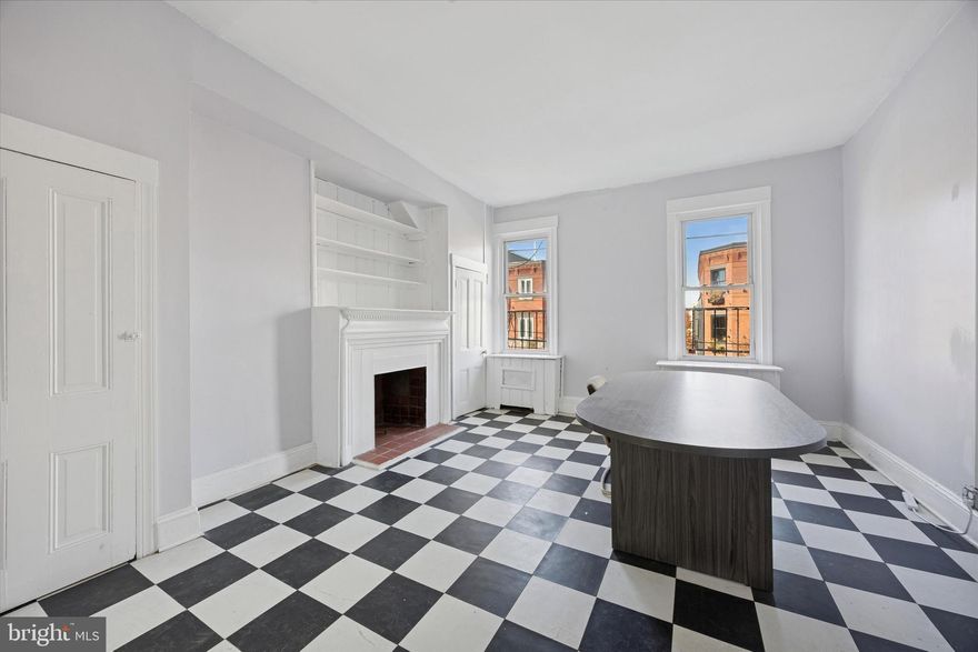 Classic Philly character meets modern opportunity in the heart of Brewerytown. Step into this freshly painted, move-in-ready building that blends vintage Philadelphia charm with flexible functionality. Located just off Girard Avenue—Brewerytown’s vibrant Main Street—this property sits among a mix of cafes, creative studios, and growing small businesses in one of the city’s most rapidly revitalizing corridors. The lease includes the 1st and 2nd floors, front half of the basement, and rear yard, offering two levels of workspace, multiple private offices, a half bath on each floor, and a 2nd-floor kitchenette. The front half of the basement provides storage or a workshop space, and the yard offers a spot for fresh air or outdoor breaks. Perfect for a low-impact tenant such as a design studio, professional office, or creative business looking to grow in place and perhaps one day own their own building. Lease price is $3,200/month NN (tenant pays building taxes, insurance, and utilities; owner covers maintenance), and the sale price is $525,000. For an investor or buyer, the property offers excellent conversion potential—you could easily separate it into two units, with a commercial space on the 1st floor and basement, and a residential unit on the 2nd and 3rd floors. A rear fire escape connects the upper level to the backyard for added safety and flexibility. Conveniently located near Fairmount Park, the Philadelphia Zoo, and major routes, including I-76, this property offers both visibility and accessibility in a thriving neighborhood. Whether you’re leasing for your business or buying for long-term investment, 1217 N 29th Street offers the perfect blend of location, character, and potential.