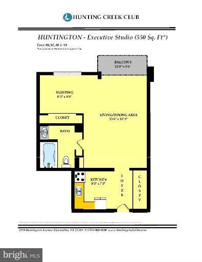 HUNTING CREEK CLUB CONDOMINIUMS - Residential Lease