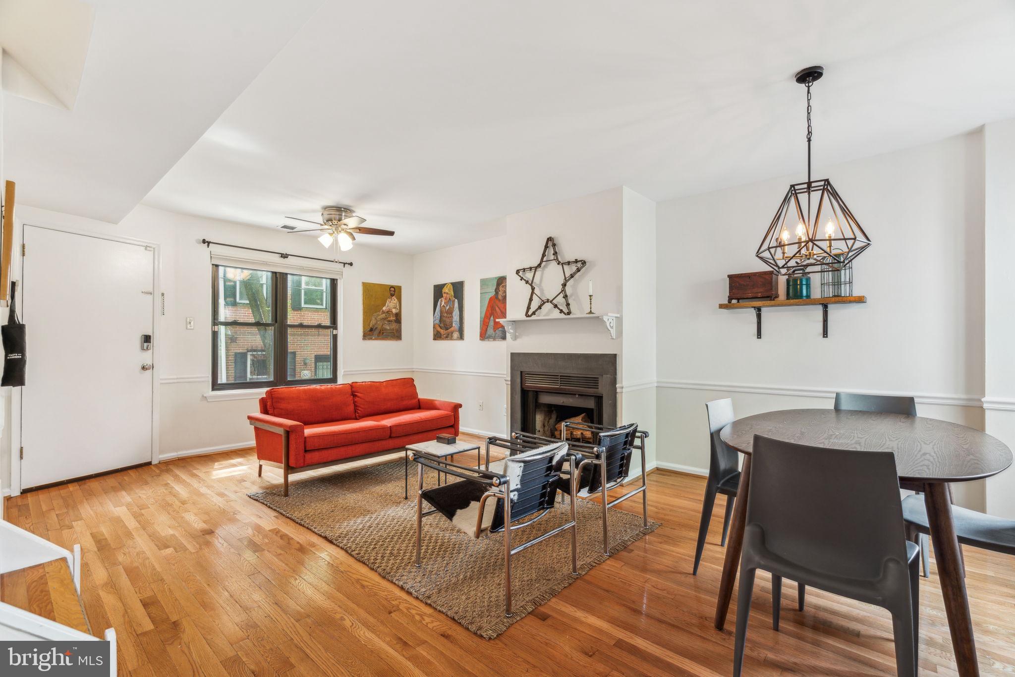 Tucked away on one of the sweetest blocks in Bella Vista is this perfectly proportioned two bedroom two and a half bath condominium with one car garage parking, sunny deck and dedicated storage room. Enter into a combination living dining area with wood burning fireplace and hard wood floors. On the way to the kitchen you will find a half bath as well as a closet with the stackable washer/dryer. Kitchen features granite counter tops, stainless steel appliances, dishwasher and disposal. Sliders in the kitchen open to a West and North facing deck perfect for morning coffee/tea or bar-b-que. The second floor features the primary bedroom with in suite bath as well as the second bedroom and hall full bathroom.
Private garage below the unit with a dedicated space for your car and a large storage closet.