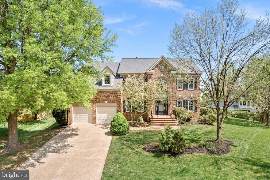 PRICE IMPROVED! **PRIME CUL-DE-SAC LOT**3 FULL BATHS & LAUNDRY ON BEDROOM LEVEL!!**WALK UP BASEMENT WITH FULL BATH**DREAMY BACKYARD!**Welcome to this stunning single-family home located in the heart of highly desirable Ashburn Village. Nestled on a quiet cul-de-sac and backing to peaceful trees and serene common space, this home boasts one of the largest lots in the neighborhood—nearly 0.4 acres! With a stately brick front and thoughtfully updated interior, the home greets you with a dramatic two-story foyer, hardwood floors, fresh carpet, and elegant formal living and dining rooms. A private home office with custom built-ins adds convenience for remote work or study. The renovated kitchen is a chef’s dream with custom cabinetry, stainless steel appliances, and marble countertops, seamlessly opening to a cozy family room featuring a beautiful brick fireplace and plantation shutters.
<br>
<br>

Step outside and relax year-round on the nearly new screened-in porch and expansive Trex deck (2022), the perfect retreat for entertaining or enjoying quiet evenings surrounded by nature. Upstairs, you’ll find four spacious bedrooms and a rarely available three full bathrooms. The luxurious primary suite includes a sitting area, a large walk-in closet, and a spa-like bathroom with upgraded tile, marble counters, custom cabinetry, a frameless glass shower, and a soaking tub. Secondary bedrooms offer large closets, built-in desks, and convenient Jack-and-Jill and en-suite bath access. A laundry room on the bedroom level adds to the home’s practicality and comfort.
<br>
<br>
The fully finished basement includes brand-new carpet, a large rec room, a full bath, a spacious storage area, and walk-up access to the backyard. Recent updates include a brand-new roof with gutter guards (2024), new carpet and fresh paint throughout (2025), dual-zone HVAC systems (replaced in 2018 and 2011), and windows replaced approximately 15 years ago.
<br>
<br>
Living in Ashburn Village means you’ll never be bored! Enjoy access to Ashburn Village Center with retail and dining options, multiple community centers with outdoor pools, tennis and basketball courts, multipurpose fields, and meeting rooms. There are 8 playgrounds, 50 miles of trails, over 500 acres of open space, and 8 lakes and ponds for fishing and canoeing. Best of all, the Ashburn Village Sports Pavilion is included in your HOA dues, offering an indoor and outdoor pool, gym, sauna and steam rooms, racquetball, tennis, swim teams, youth programs, and more. Just 30 miles west of Washington, D.C., and minutes to Dulles Airport and the Metro, this home offers the perfect blend of luxury, convenience, and vibrant community living.