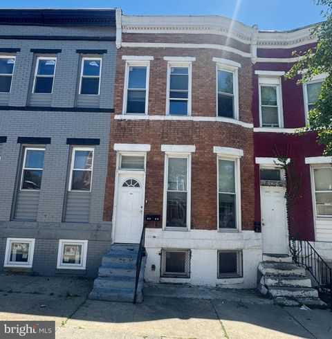 Townhouse For Sale - 1905 W Mosher Street<br/> Baltimore City County, BALTIMORE, MD 21217