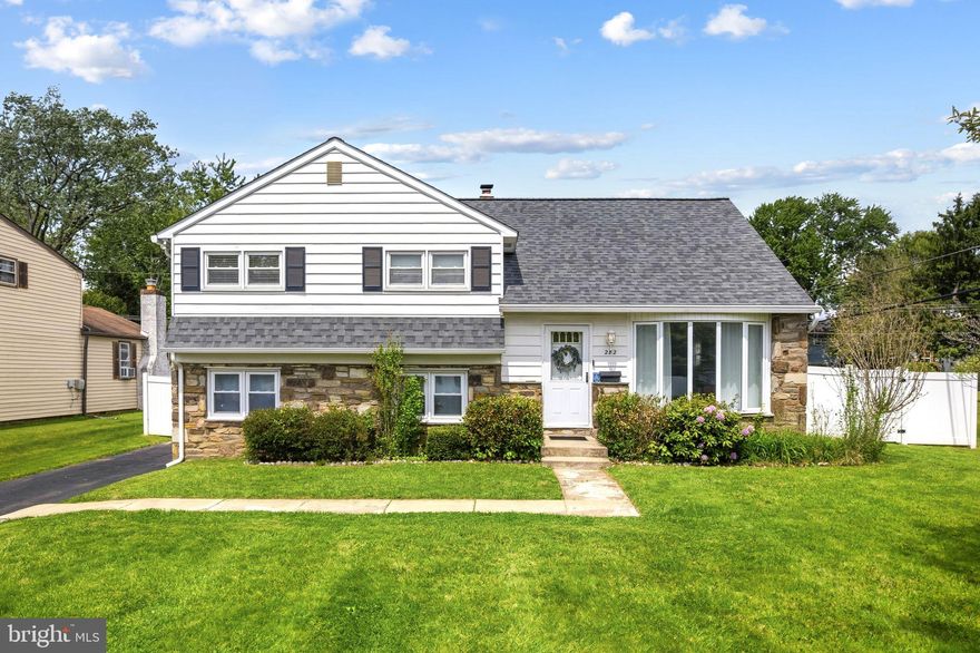 Welcome to 282 Henry Ave nestled in one of Warminster's most desirable neighborhoods. ! This stunning 4 bedroom, 2.5 bath home offers the perfect blend of comfort, updates, and outdoor living. From the moment you step inside, you’ll be greeted by beautiful hardwood floors throughout and a large bay window that fills the home with an abundance of natural light.

The spacious layout continues into the newly remodeled finished basement, offering endless possibilities for additional living space, a home gym, office, playroom, or entertainment area. Major updates including a newer roof and new HVAC system provide peace of mind for years to come.

Step outside to your own private oasis. The oversized backyard is truly one of this home’s standout features. Complete with brand new fencing and a new retractable awning, this outdoor space is perfect for entertaining, summer BBQs, relaxing evenings, gardening, play areas, or even creating the backyard retreat of your dreams. The possibilities are endless.

Situated in a beautiful location close to parks, shopping, dining, and major routes, this move in ready home offers the space, warmth, and lifestyle you’ve been searching for. Don’t miss your opportunity to make 282 Henry Ave your next home!