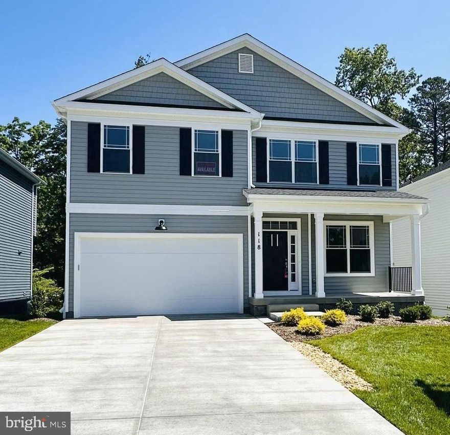 NEW CONSTRUCTION-MOVE IN READY IN SEVERNA PARK!  Up to $10,000 in Closing Cost Incentive  PLUS 4.99% Rate Buy Down option with the use of Builder Approved Lender & Title Company. Relax on the front porch of your NEW, quality built,  5 bedroom,  4.5 bath detached home. Over 3100 square feet of living space- including the FULLY FINISHED LOWER LEVEL with 5th bedroom, full bath, rec area, and separate fitness/media room. The entry level features a separate office/formal dining room &  family room with  gas FP & shiplap surround.  OPEN CONCEPT living flows into the MODERN kitchen with QUARTZ counters & island, stainless appliances, & 42" Mantra cabinets. Luxury Vinyl Plank flooring showcases the entry level. There’s even a walk in pantry off the kitchen & 2-car garage. Upper level includes the Primary Bedroom with en suite bath, Two bedrooms with a shared "buddy" bath, and a fourth bedroom with its own en suite bath. All bedrooms encompass wall-to-wall carpet with spacious closets, and the upper level laundry room is so convenient! There is so much extra storage throughout, you won't believe it! SEVERNA PARK SCHOOLS! Only minutes from KINDER FARM PARK and the B & A Trail!