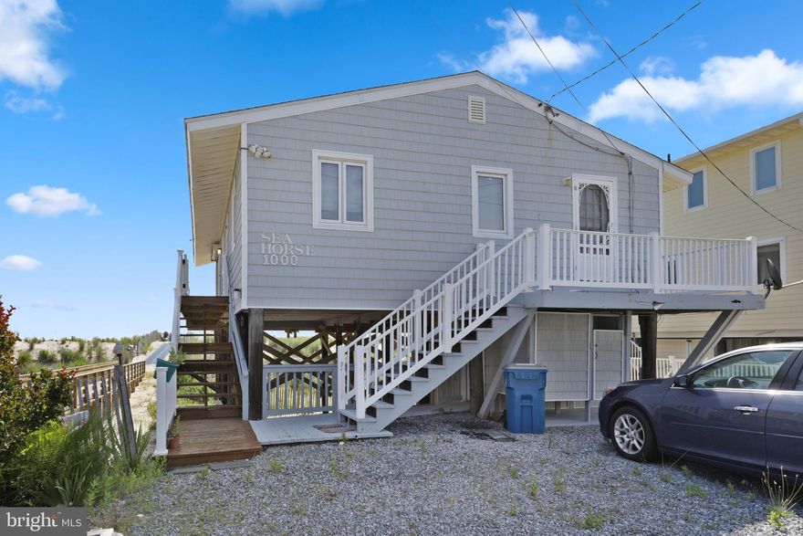 OCEANFRONT South Bethany home convenient to everything. Bethany is  known as one of the "Quiet Resorts". This residential Town has one of the nicest Lifeguarded Beaches. Enjoy Beautiful Sunrises, relaxing sounds of the Ocean from your HUGE deck.  OFFER DEADLINE MONDAY 7/25/22 BY 12 PM NOON.