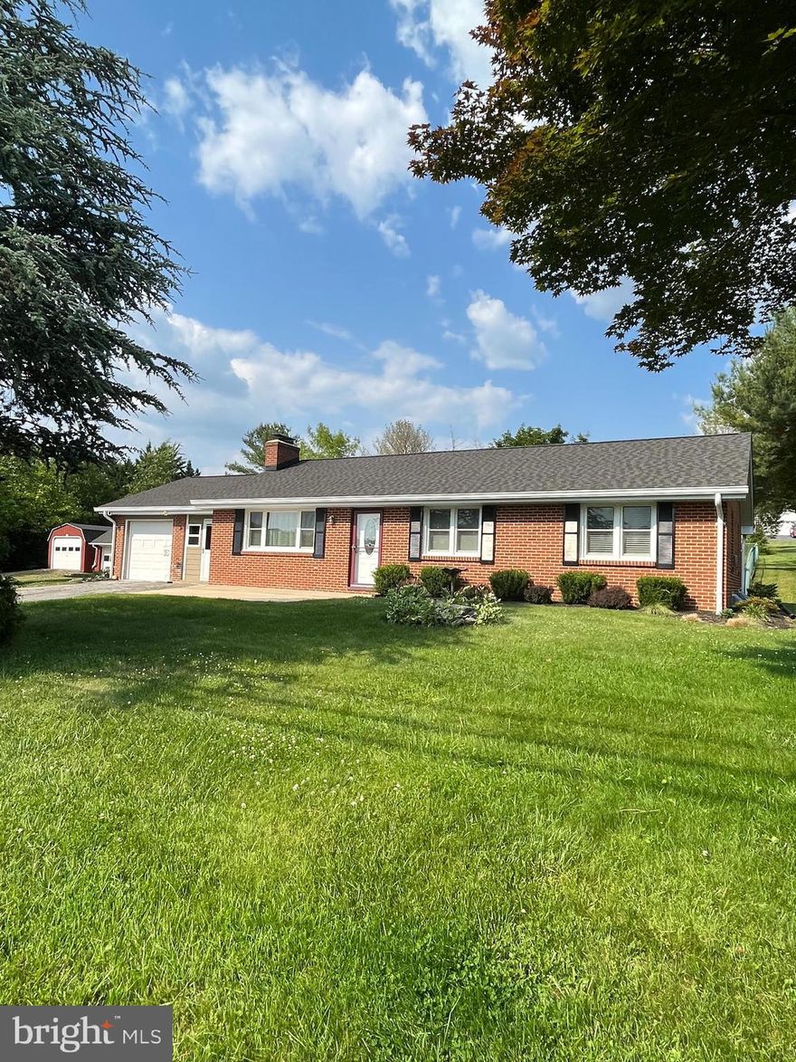 This JUST went ACTIVE today..Seller wasn't ready last week, so days on the market is not correct. Come see the inside of this great home this Sunday ( 1-3). Great opened floor plan with updated bathrooms & beautiful hardwood flooring.  Fenced backyard is very level for Carroll County & amazing Outbuildings.