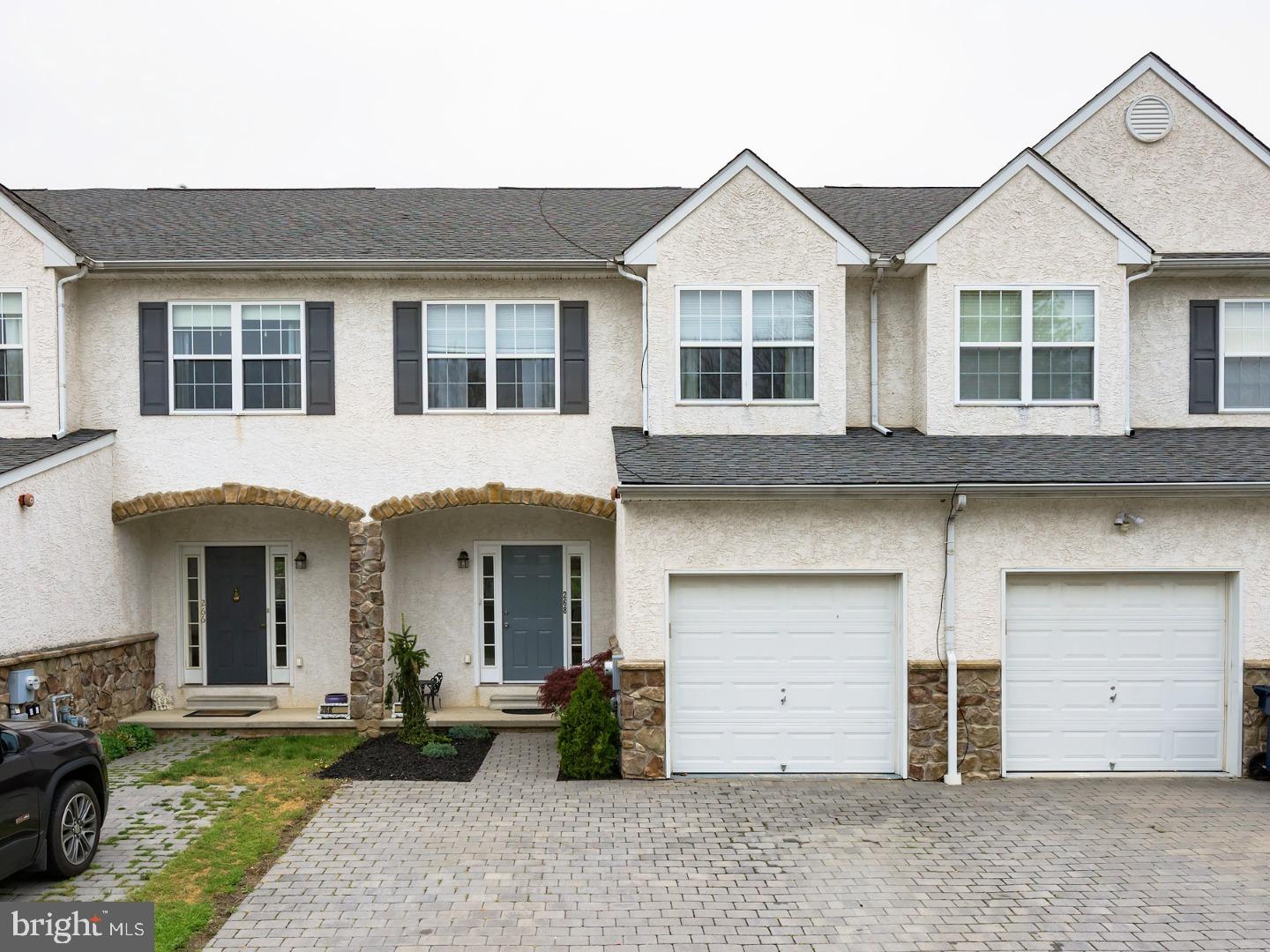 Well appointed open concept townhouse in the Willow Manor Community on a cul-d-sac street in a convenient King of Prussia location close to shopping and all major routes and within walking distance of the Septa's Norristown High Speed Line Hughes Park Station.   Vestibule entrance with Coat Closet leads past formal  Powder  Room  and entrance to attached Garage into spacious Living Room with corner Gas Fireplace, upgraded Kitchen with Seated Island  and adjacent  Dining Room with access thru a sliding Patio Door to the Deck and Level  Yard.  The entire main floor features  hardwood  flooring and an upgraded wood staircase leading to the upper level.  Oversized Master Suite with luxurious Bath and Walk in closet, two Family Bedrooms, a Hall Bath and Laundry Area complete this floor. Stairs lead to the finished Third Floor Loft that can be used as a fourth Bedroom, Office or Playroom .  The lower Level is mostly finished with a small area reserved for and Mechanicals and Storage and is served by a second Powder Room. This home is meticulously maintained and lives like a single home.   Make it Yours.