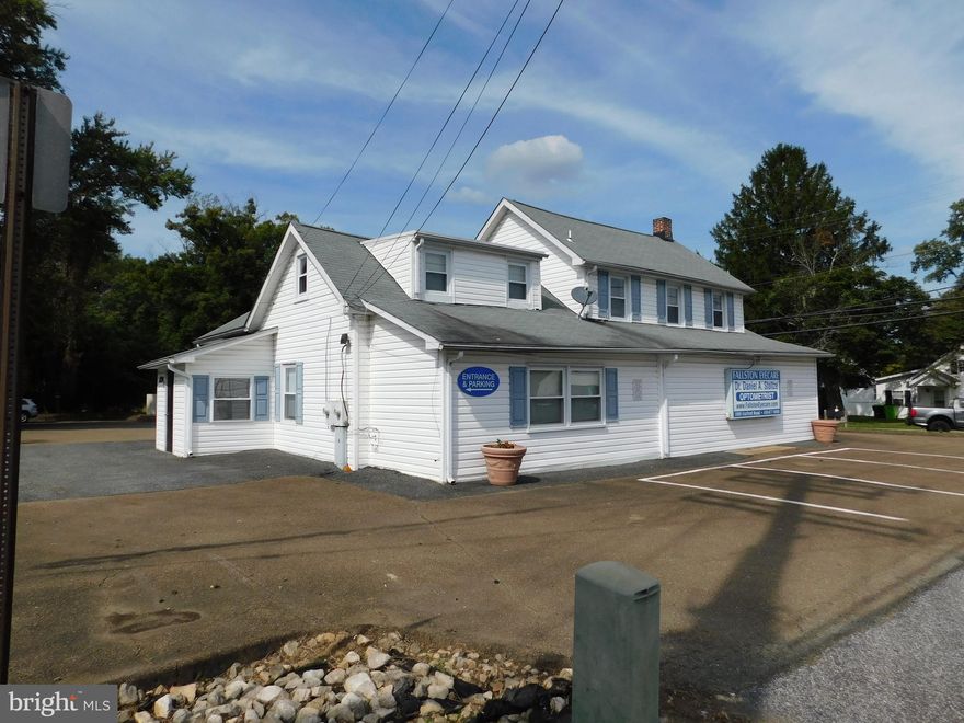 An excellent re-development opportunity to be offered for Sale at Public Auction on Wednesday, October 25, 2023 at 12 Noon. This nearly 1/2 acre lot is zoned B2 (Commercial Use) and served by public water and sewer.  At-grade entrances from Harford Road and Connolly Road with striped paved parking for 14 cars and potential for additional vehicles. The location is within 6 miles from the junction of I95 with Md Rte # 152 and 3 miles to downtown Bel Air - the Heart of Harford County. It is surrounded by retail and professional office uses, most notably WalMart and Jones Junction and Plaza Ford Auto Dealerships. The average annual income for the population within a 5 mile radius is between $110K. and $ 135K .  The property was most recently occupied by an optometrist office on the main level. The main level floor plan includes a side entry vestibule; waiting room area; reception/office area; product display area;  6 workrooms/offices; handicapped accessible bathroom; kitchenette. The second level is a walk-up 1 bedroom/1 bath apartment with kitchen, family room and playroom. There are two (2) oil-fired forced hot air heating systems with Central Air conditioning units. The building is upgraded with vinyl siding and composition shingle roof. The property will be available for inspection from October 1, 2023, by appointment, and from 10 am on the Sale Date. Pre-auction Contracts will not be accepted.   The list price is the suggested opening bid and not the anticipated sales price.  Registration and $25,000.00 Contract Deposit are required to participate in the bidding. 5% Buyer's Premium. Registration is on the sale date from 10 am. Corporate/LLC Bidders must pre-register and provide proof of good standing and authorization to sign the Contract. Settlement by December 31, 2023.  Additional information and the auction contract terms are available in the documents attached to this listing.  This is a live on-site auction. Absentee bids will be accommodated.