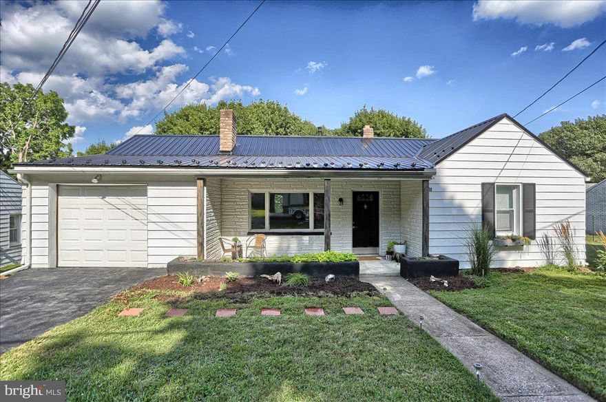 Welcome to 10 Pearl Street!  Cute as a button and completely remodeled top to bottom, this is just perfect!   The location can't be beat, it's so close to everything and it's on a one way street in a quiet neighborhood. Everything is on one level. 2 bedrooms, full bathroom, living room, kitchen, laundry area, bonus room and garage!   This home has new paint,  new flooring throughout, newly renovated kitchen, brand new bathroom, new HVAC and new metal roof made to last!    The living room features a cozy wood burning fireplace, the kitchen has new countertops and brand new appliances.  There is a bonus room off of the kitchen  that could be used for additional guest space, dining room,  office, another living room, playroom, hobby room..the possibilities are endless.   All of this, plus a  one car garage,  huge flat backyard and both a covered front porch and rear porch area perfect for relaxing and plenty of room for entertaining.  Come see all this home has to offer and you will want to move right in and call this HOME.