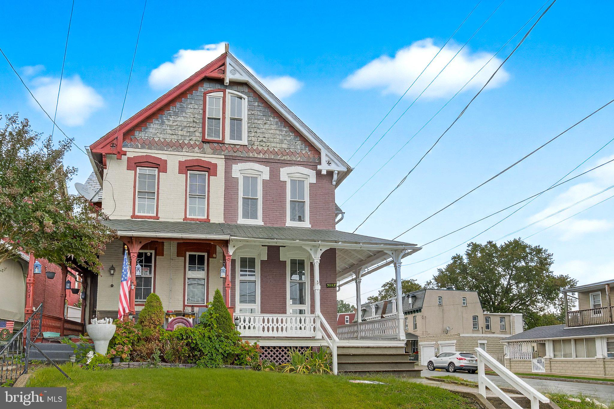 Welcome to this beautifully renovated 1900s brick home in Columbia! Charming inside and out, this home greets you with inviting front and side porches. Step inside and you’ll find plenty of space on the main level, featuring a formal living room, formal dining room, and a gleaming white kitchen with timeless appeal. A convenient powder room and laundry room add modern practicality. The second level is home to three comfortable bedrooms and a full hall bath, while the third level offers even more flexibility—use it as a fourth bedroom, office, or bonus room to fit your lifestyle. Out back, the yard provides room for gardening, play, or simply enjoying the outdoors. With its blend of historic character and thoughtful updates, this Columbia treasure is move-in ready and waiting for you. Schedule your showing today!