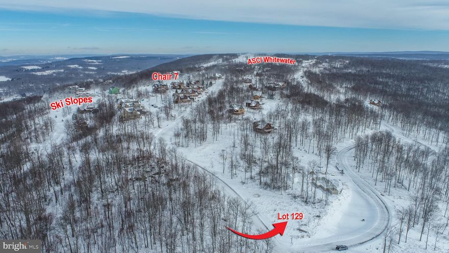 Mountain View Building Site! This premier mountaintop lot in the gated community of North Camp has that "WOW" factor that you have been searching to find, for that spectacular dream home that you have been waiting to build! Take in the breathtaking views of a scenic vista that will provide new beauty as the seasons change! It is really true that you "can see for miles and miles"! The building process will be easily facilitated with level ground and minimal clearing needed to get underway.  Utilities include the availability of public water & sewer hookups, electricity to site, Fiber optic lines, cable & high speed broadband internet, underground propane & community compactor.  Envision your home on this corner lot and being just steps away from all activities on the Wisp mountain top, including: Skiing, the incredible state parks nearby, challenging golf courses, and Deep Creek Lake.   Beautiful Mountain Views! Live where you play at North Camp!