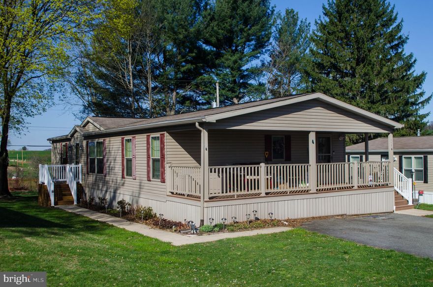 Welcome to this well maintained one owner custom double wide mobile home in the sought-after 55+ Crestview Acres Mobile Home Community.  This 2 bedroom, 2 bath home offers a spacious and open floor plan and is move in ready.  Enjoy peaceful mornings on the covered front deck and entertain guest on the side composite deck.  Insulated Plenty of storage, 10X12 Shed and 4x4 garden shed. Two large bedrooms both with walk in closets. Storage Room can be very easily converted back to a third bedroom if needed.  Walk in shower in master bath. The kitchen is a standout with plenty of cabinet space, and upgraded center island, and energy efficient design.  Insulated and upgraded exterior doors and windows. Refrigerator and washer/dryer Negotiable. Lot Rent $520 a month, New buyer must be park approve by Park Mgmt. Don't miss the opportunity to purchase the well-cared for home and in a welcoming and peaceful community.